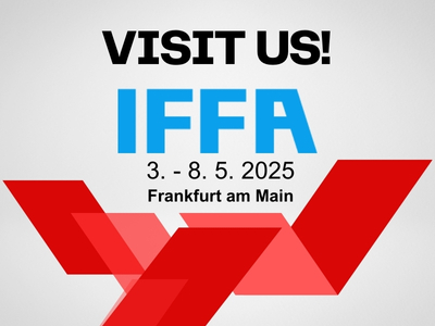 Visit us - IFFA 2025. Von 3.-8.5.2025 in Frankfurt am Main. Visit us - IFFA 2025. Von 3.-8.5.2025 in Frankfurt am Main.